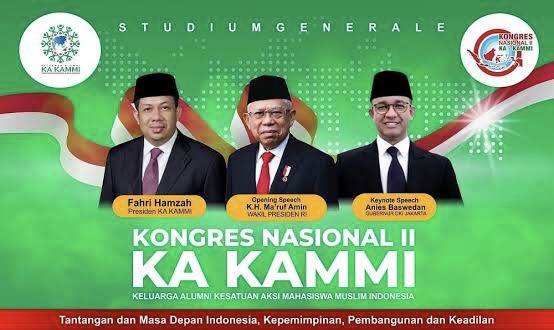 Wapres Ma’ruf Amin Berharap Munculnya Sosok Pemimpin Nasional dari KA KAMMI