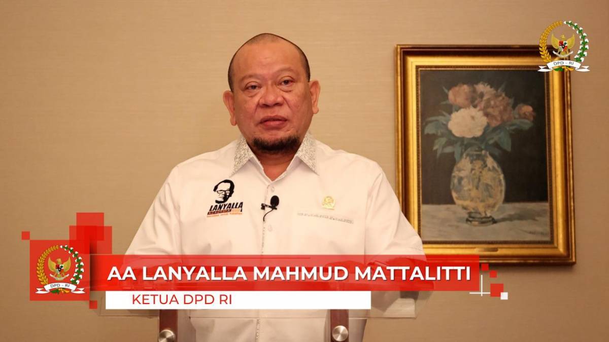 Ketua DPD: Hikmah Terbesar Pandemi adalah Terungkapnya Persoalan Fundamental Bangsa
