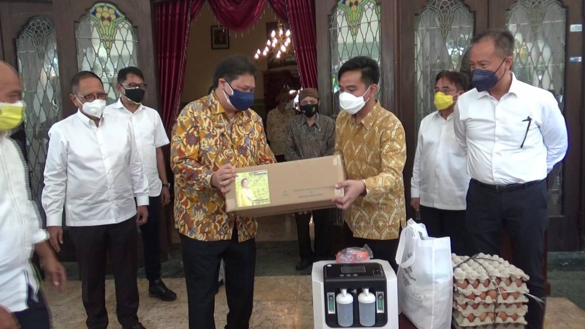 Covid Melandai, Menko Perekonomian Dorong Pemulihan Ekonomi Solo