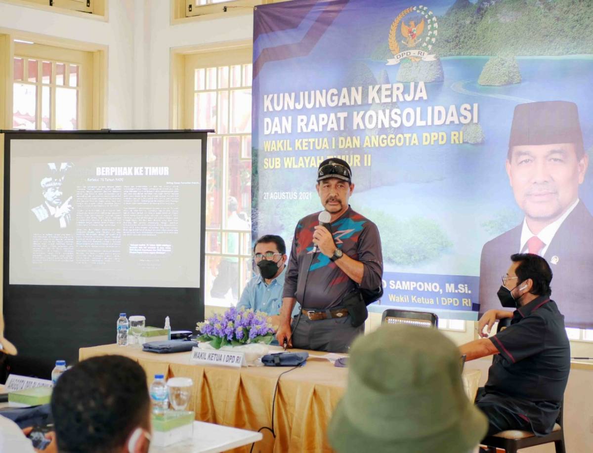 DPD RI Dorong Pemerintah Seimbangkan Pembangunan Kawasan Timur