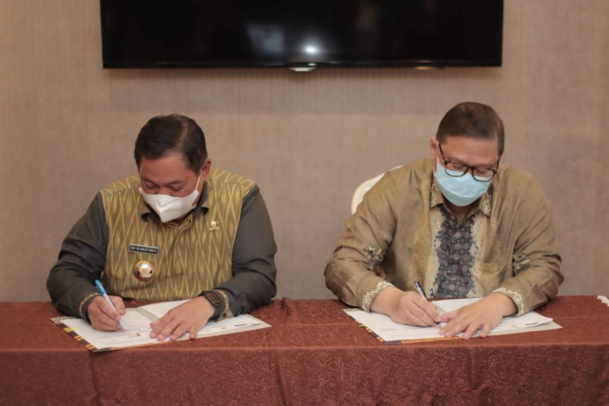 Gandeng Bank Mestika, Pemkab Dairi Berikan Beasiswa dan Pelatihan ke 30 Pelaku UKM