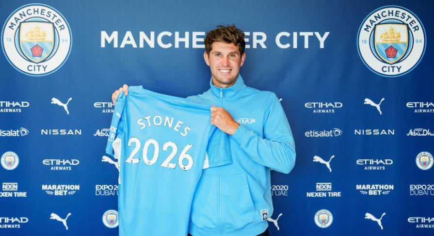 Manchester City Perpanjang Kontrak John Stones Hingga 2026