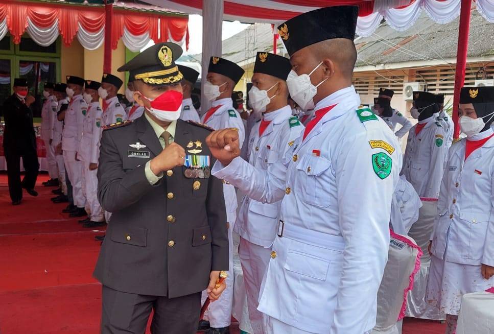 HUT ke-76 RI, Danyonif 123/RW: Tingkatkan Jiwa Patriotisme dan Nasionalisme