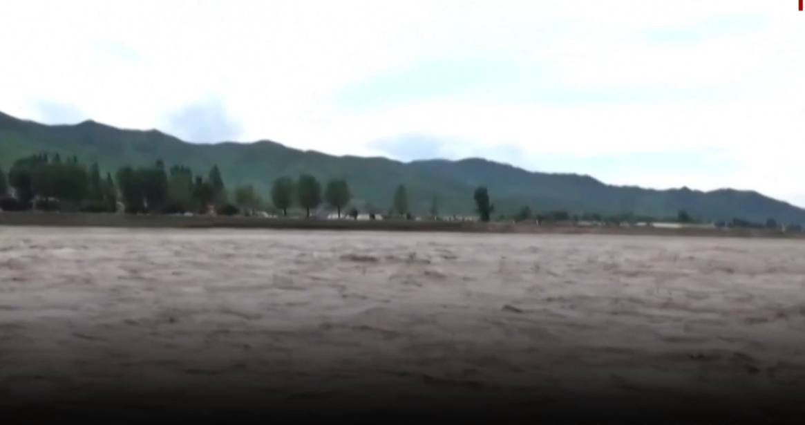 Banjir Korea Utara Rendam Ratusan Hektare Lahan Pertanian