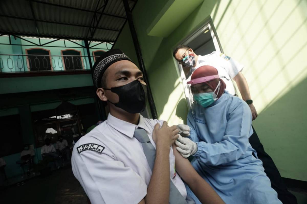 Anies Sebut Banyak Warga Jakarta Pilih Jenis Vaksin Tertentu