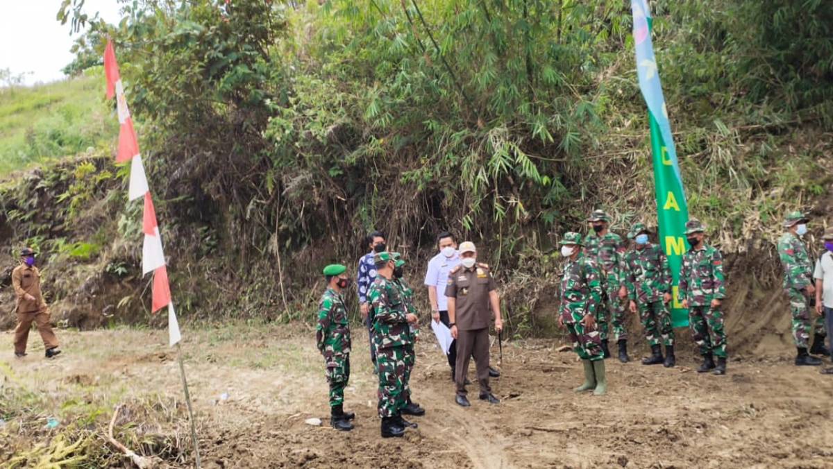 TMMD 112 Kodim 0206/Dairi Resmi Dibuka Bupati Phakpak Barat