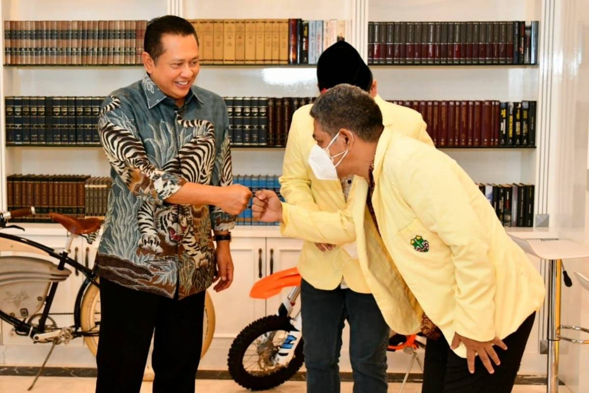 Terima Panitia Kongres Nasional XVIII Pemuda Katolik 2021, Bamsoet Ingatkan Pentingnya PPHN