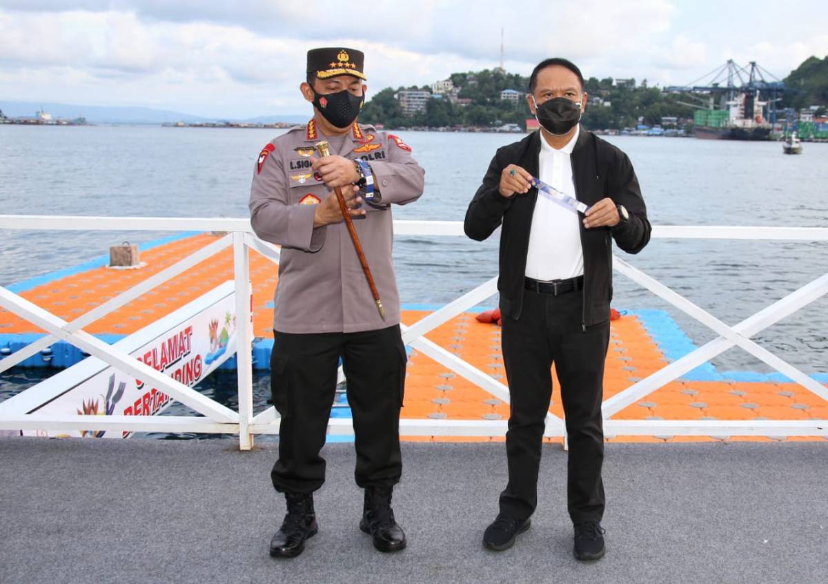 Kapolri Tinjau 3 Venue PON Papua Pastikan Penerapan Prokes dan Pengamanan