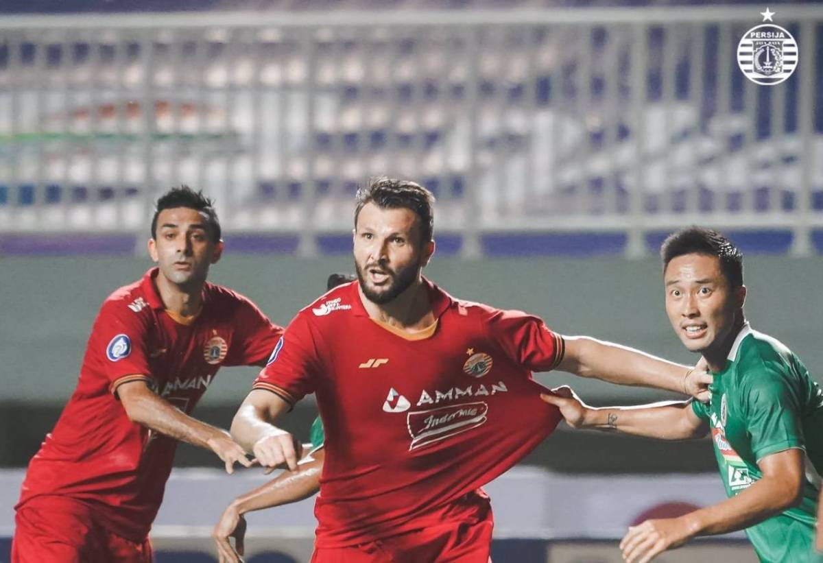 Hasil BRI Liga 1: Persija Bermain Seri 1-1 Lawan PSS Sleman