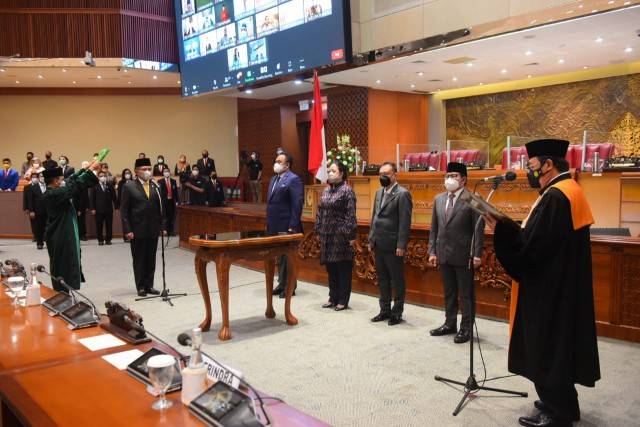 Lodewijk Paulus Resmi Gantikan Azis Syamsuddin sebagai Wakil Ketua DPR