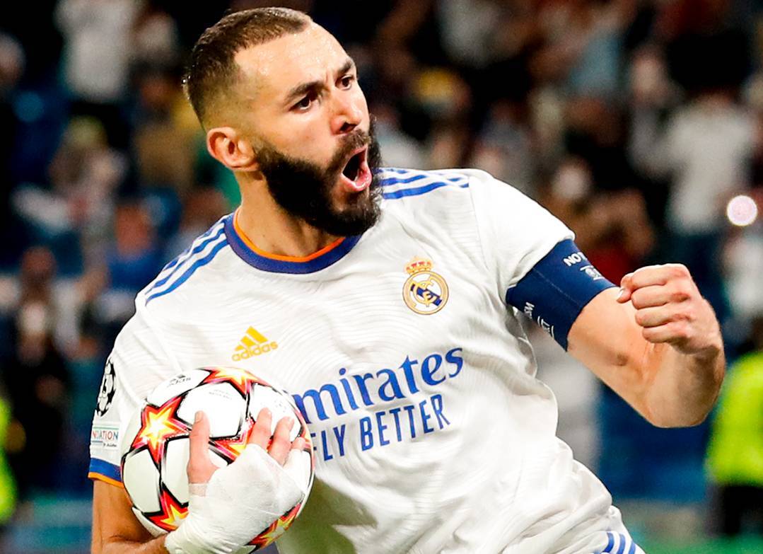 Karim Benzema Akan Pimpin Real Madrid di El CLasico