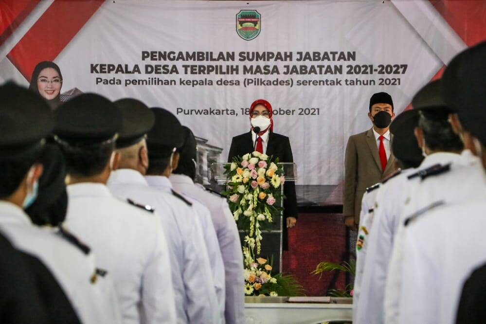 Bupati Purwakarta Lantik 170 Kades