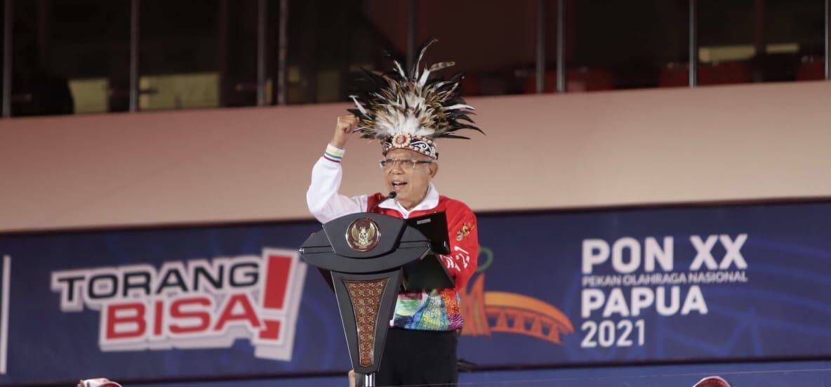 Wakil Presiden Tutup PON XX Papua
