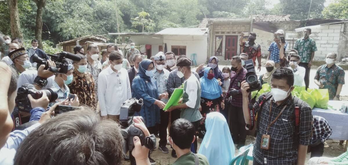 Bupati Bogor Resmikan Proyek Samisade di Rancabungur