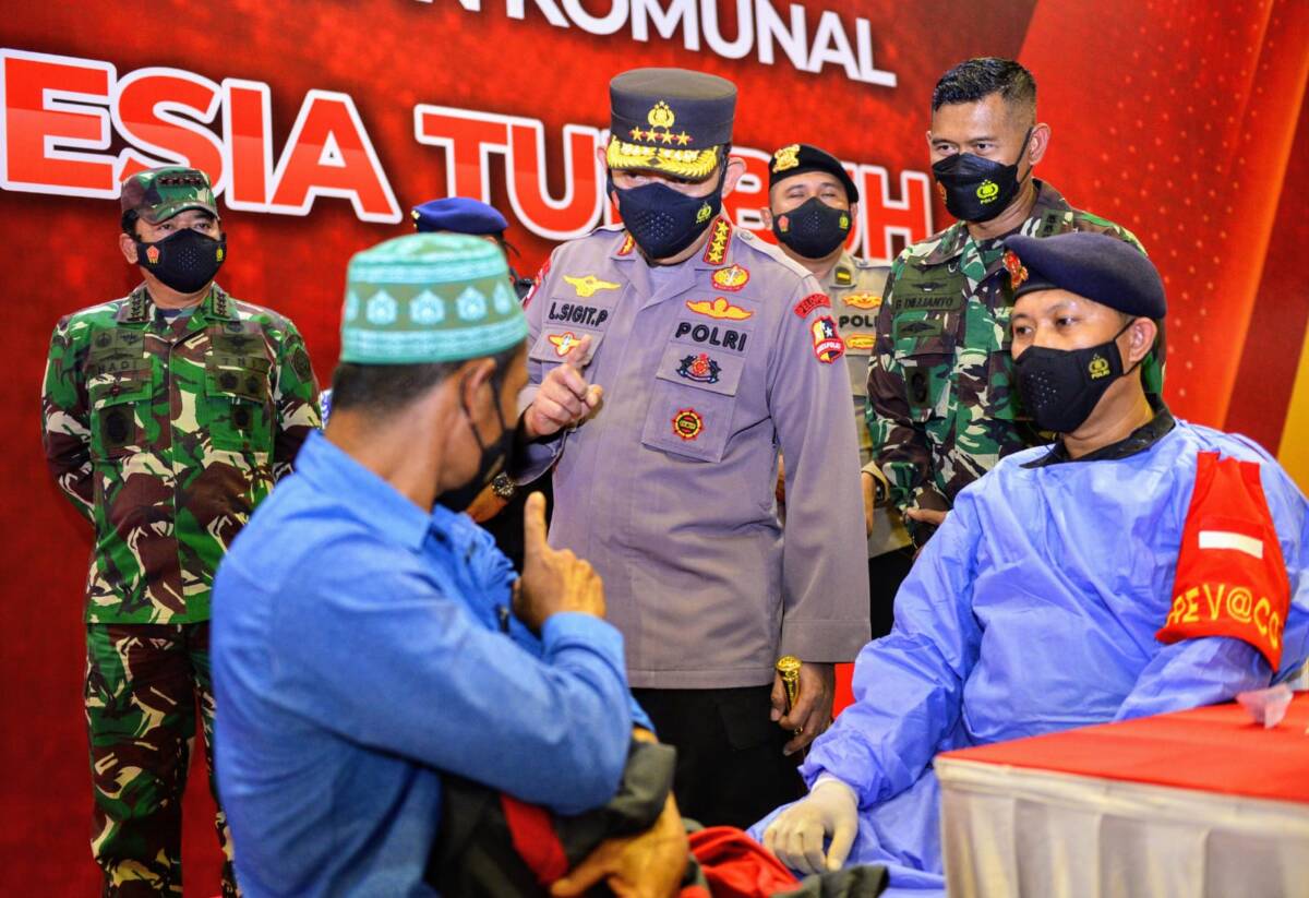 Kekompakan TNI dan Polri Kunci Keberhasilan Penangan Covid Indonesia