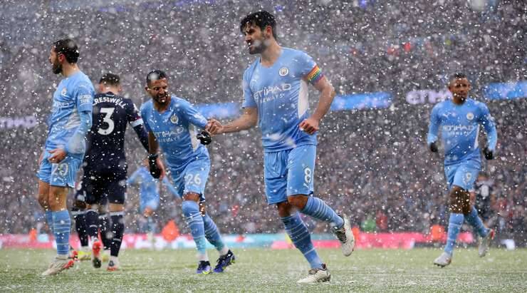 Hasil Premier League: Manchester City 2-1 West Ham