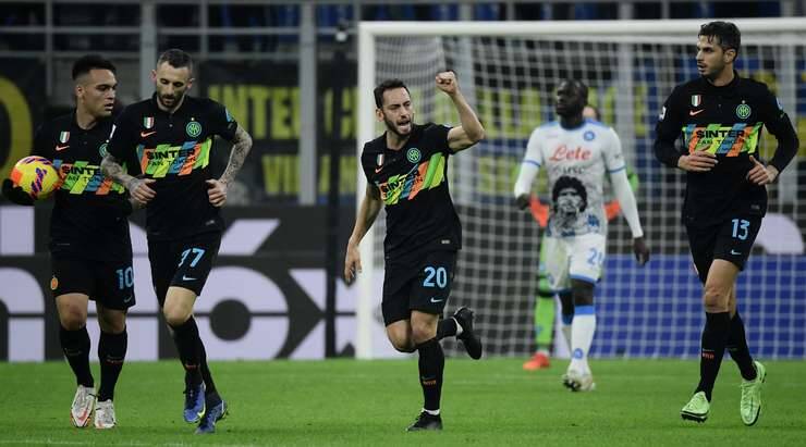 Hasil Serie A: Inter Milan 3-2 Napoli