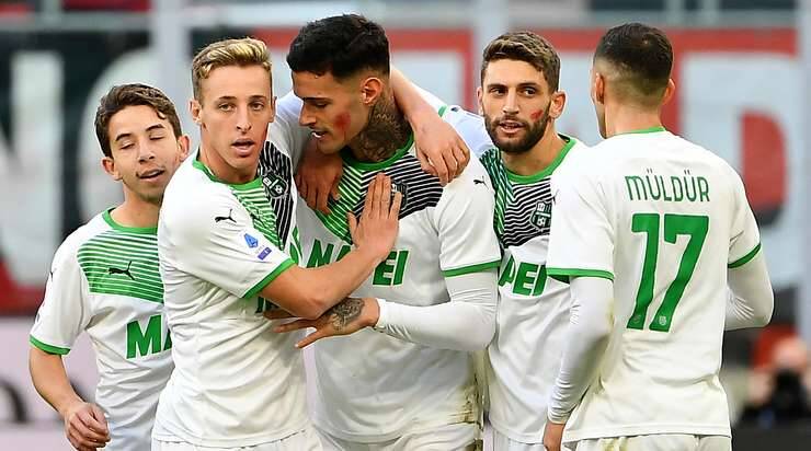 Hasil Serie A: AC Milan 1-3 Sassuolo