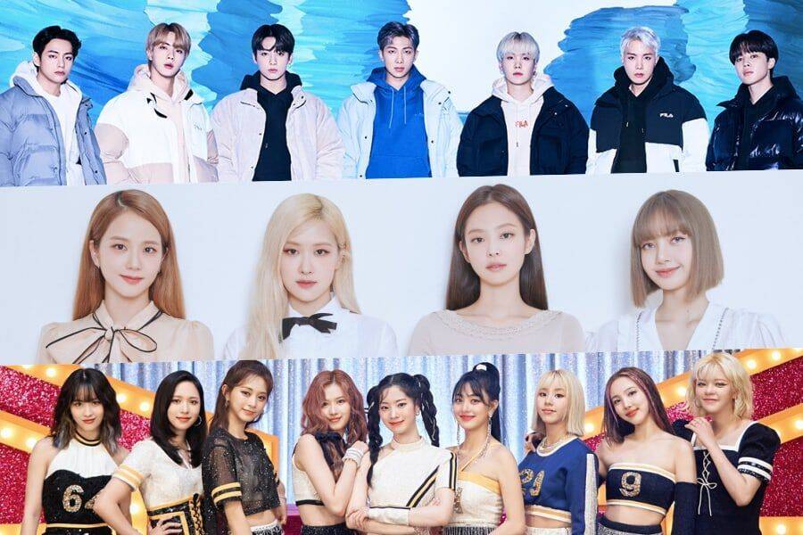 BTS dan BLACKPINK Dominasi Peringkat Reputasi Merek Grup Idol Februari