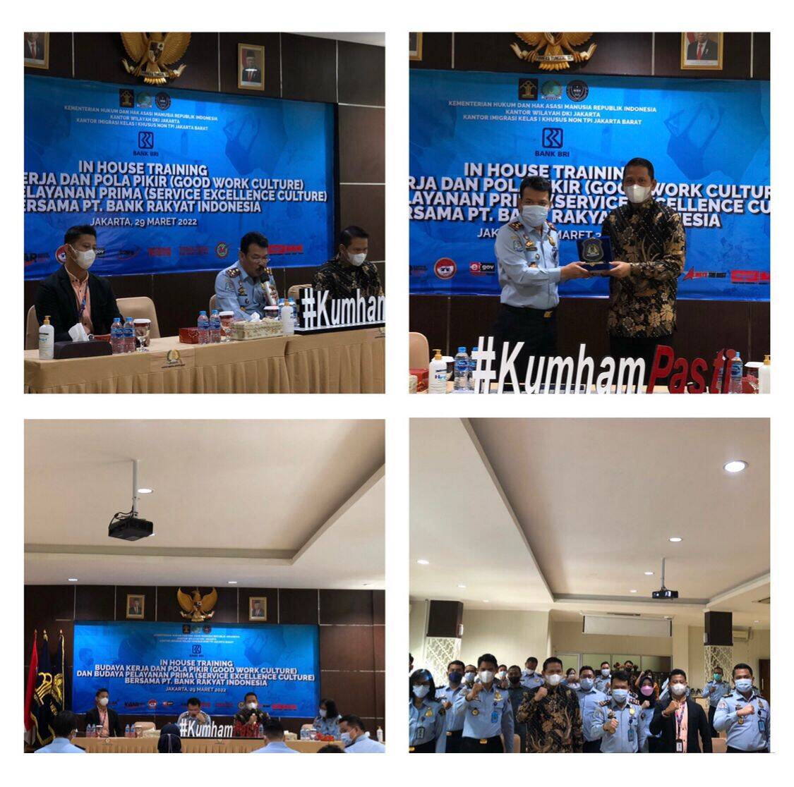 Giat Inhouse Training BRI di Kanim Jakarta Barat