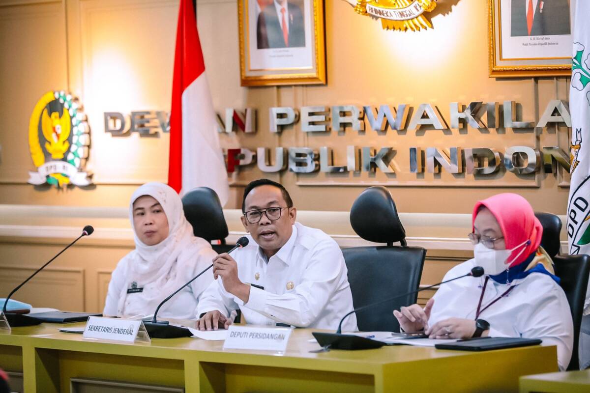 Setjen DPD RI Luncurkan Aplikasi SIMANTAP