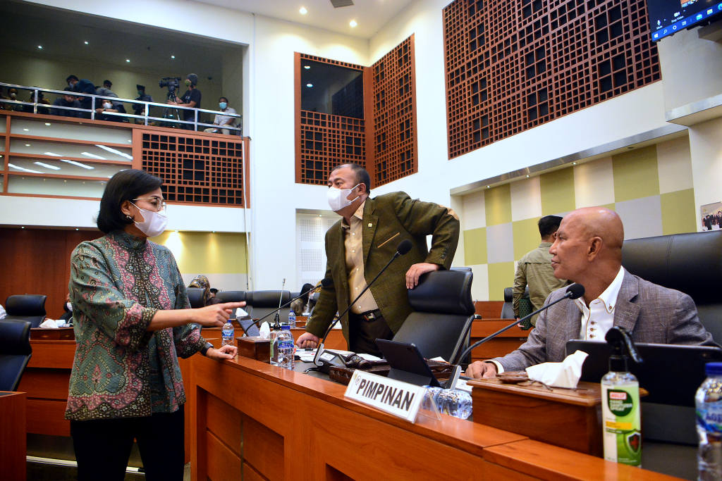 Rapat Banggar DPR Bersama Kemenkeu Bahas Perkembangan Perekonomian dan Geopolitik
