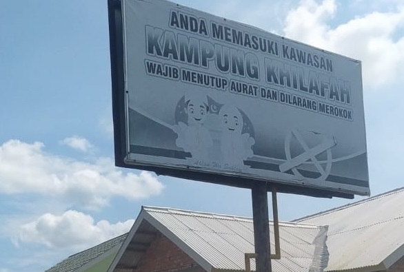 Atribut Khilafatul Muslimin Dibongkar Petugas di Tiga Lokasi Wilayah Lampung