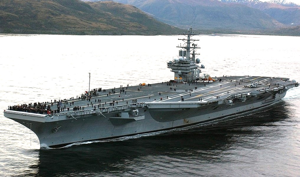 Ketegangan Meningkat, AS Kirim Kapal Induk Ronald Reagan ke Laut China Selatan