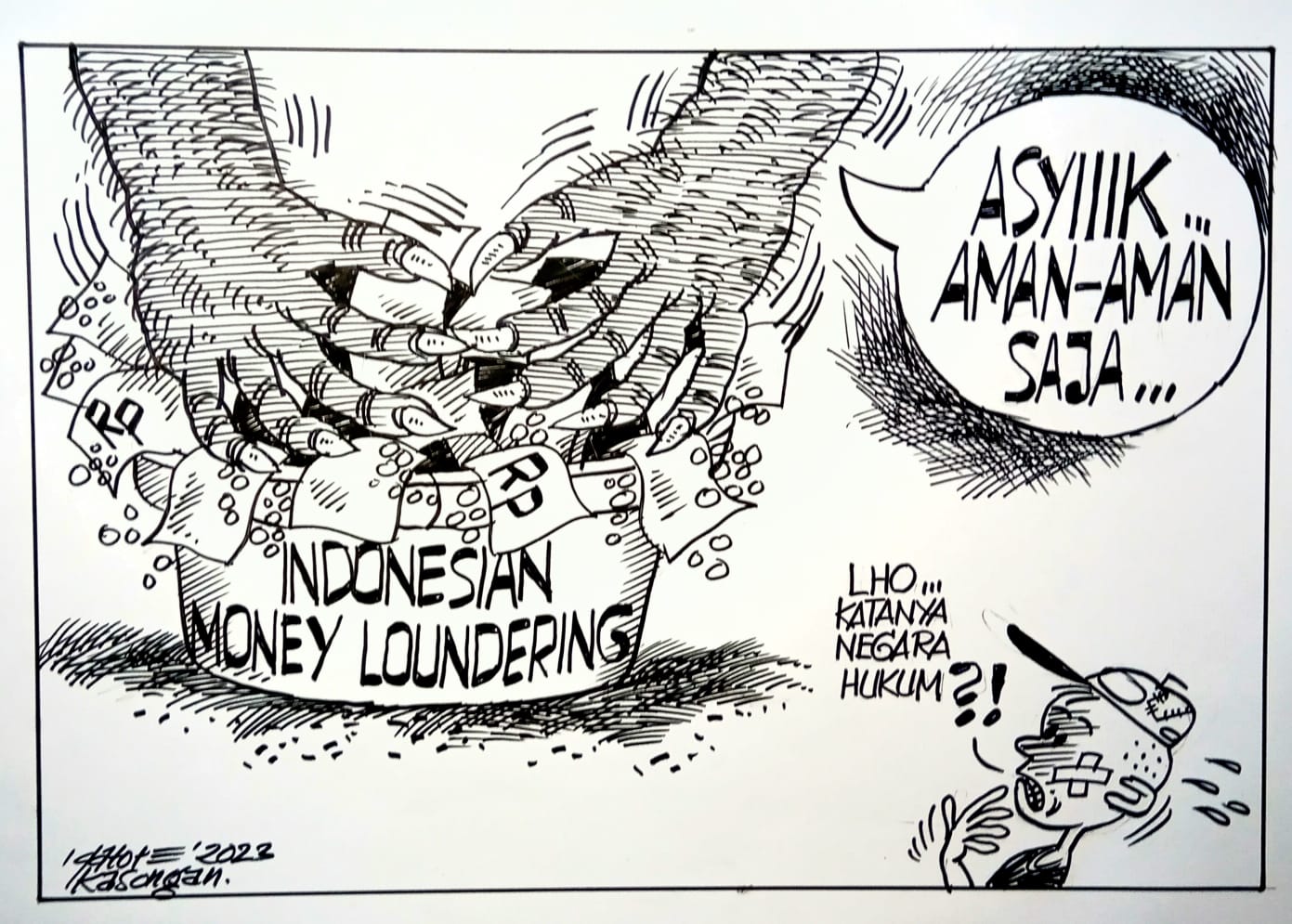 Indonesian Money Laundering: Asyiiik,,, Aman-aman 