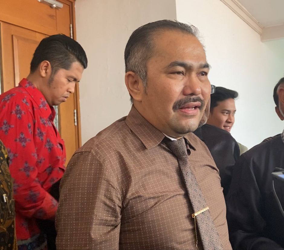 Kamaruddin Simanjuntak, Pakar Hukum Pidana saat di Pengadilan Tipikor Jakarta (Foto: MI/Aswan)
