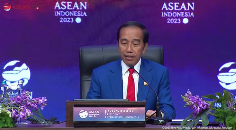 Presiden Jokowi Resmi Tutup KTT-43 ASEAN