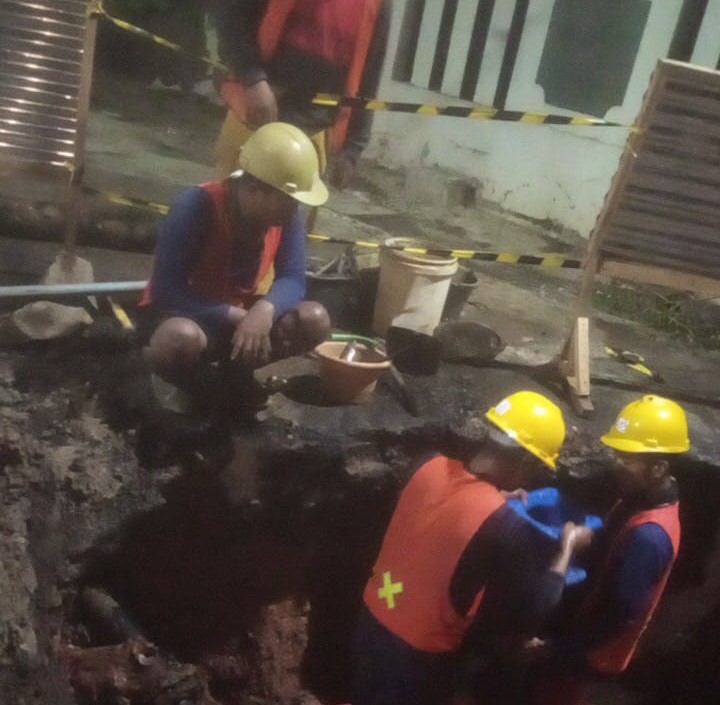 Kebocoran Pipa PAM Jaya Dihantam Proyek SDA Jaktim Sudah Selesai Diperbaiki