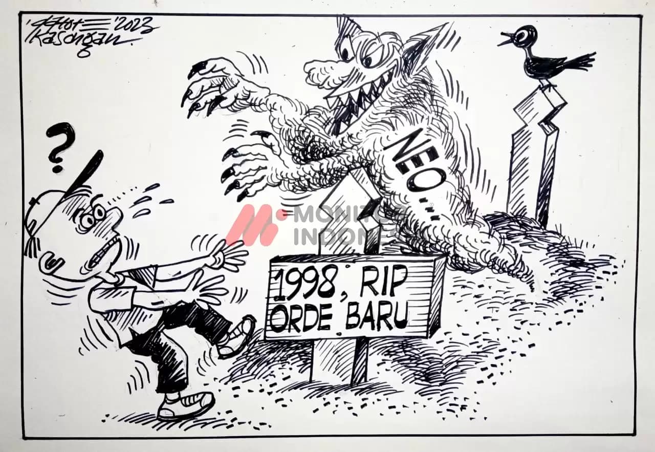 Ilustrasi - Karikatur - Neo Orde Baru? (Monitorindonesia.com)