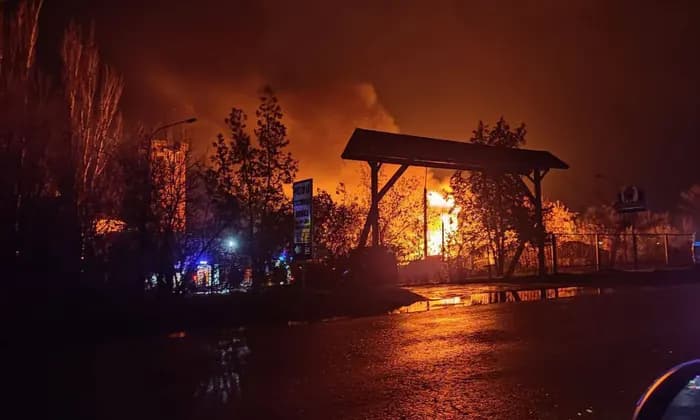 Barak Pasukan Bayaran Rusia Diserang Ukraina di Melitopol, Puluhan Orang Tewas