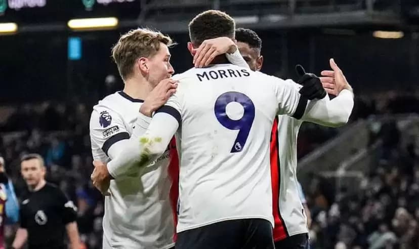 Gol Morris Amankan Hasil Imbang 1-1 Bagi Luton di Markas Burnley