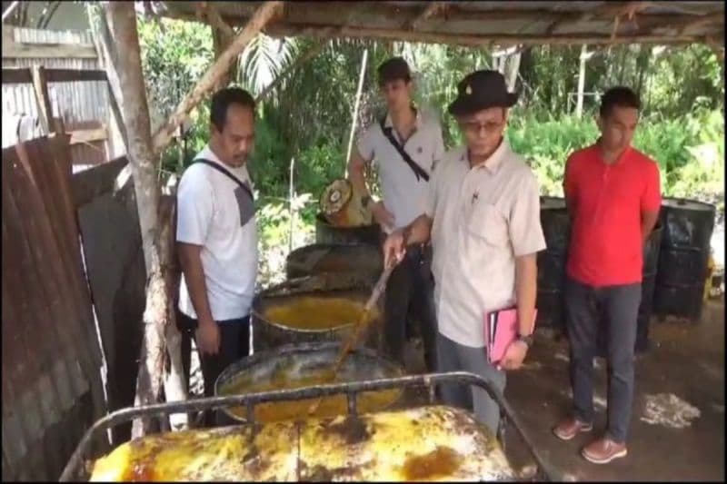 Polisi Ringkus Pelaku Penggelapan Minyak Sawit Mentah
