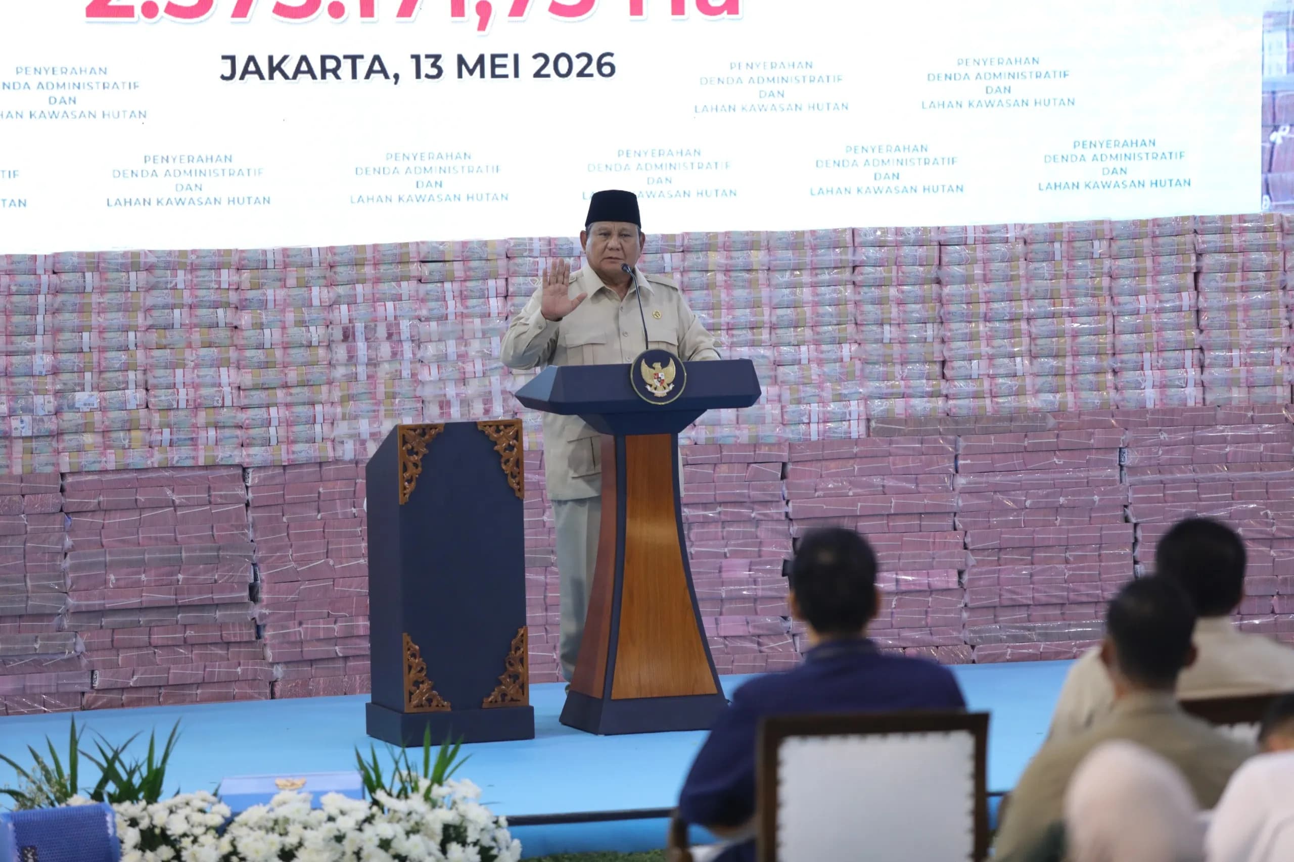 Prabowo Tonton Langsung Penyelamatan Rp10,2 Triliun dari Operasi Besar Satgas PKH