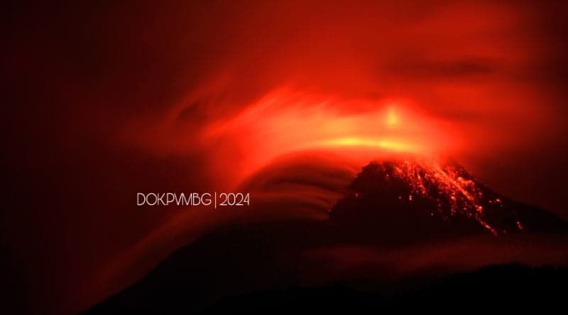 Update Gunung Lewotobi Laki-laki Mengalami Peningkatan Kegempaan