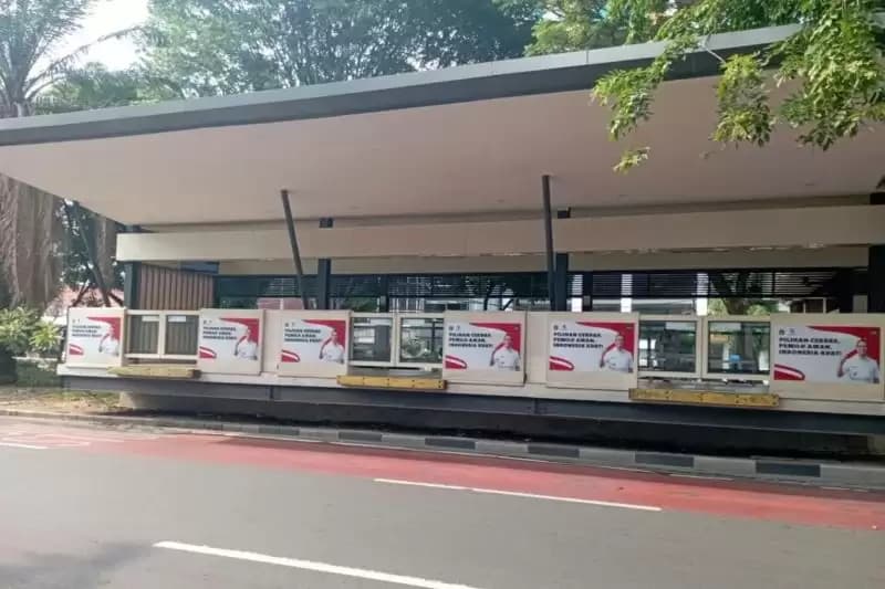 Soal Stiker Heru di Halte TransJakarta, Sekda DKI: Itu Imbauan Pemilu Damai