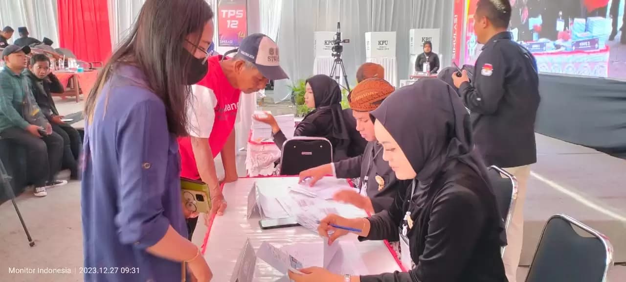 KPU Kabupaten Blitar Gelar Simulasi Pemungutan Suara