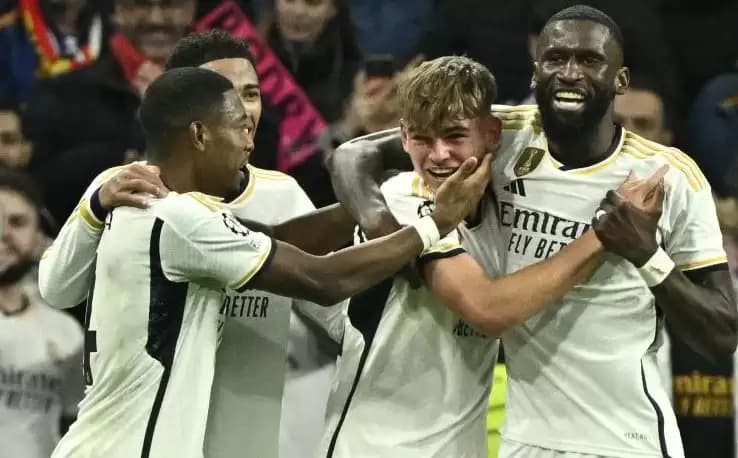 Real Madrid Lolos 16 Besar Liga Champions Sebagai Juara Grup C