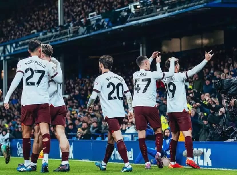 Manchester City Rebut Kemenangan, Taklukkan Everton 3-1