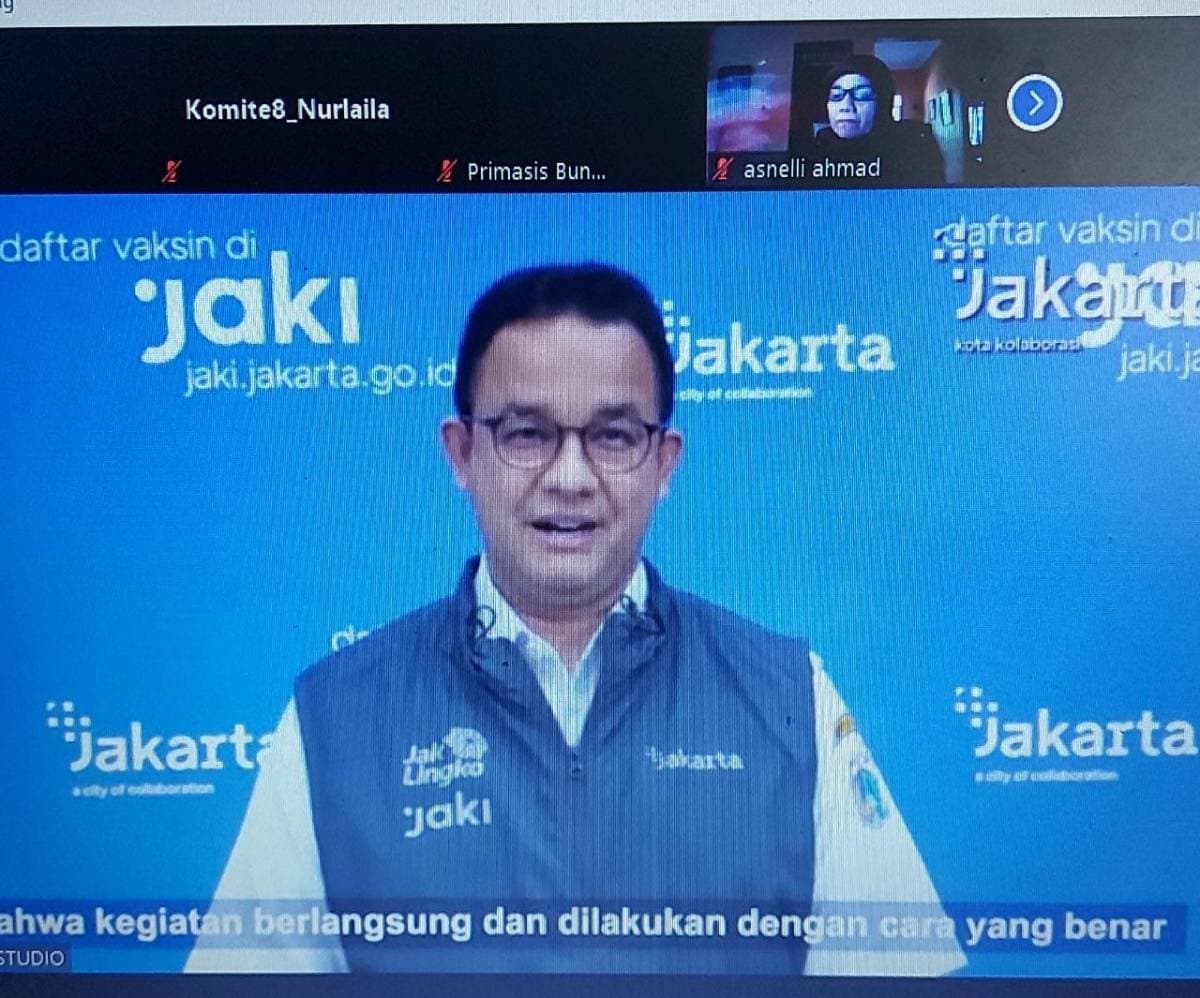 Tasyakuran Virtual SMAN 8 Jakarta, Ketua MPR, Gubernur dan Wagub DKI Ikut Beri Sambutan