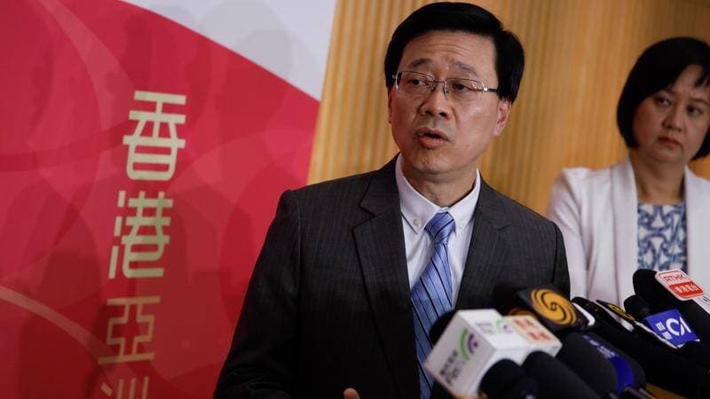 John Lee Amankan Nominasi Pencalonan Pemimpin Hong Kong