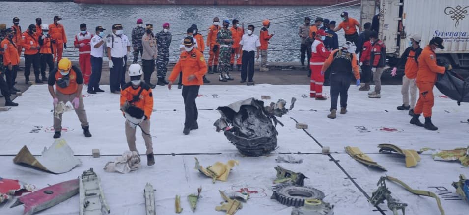 KNKT Ungkap 6 Penyebab Jatuhnya Sriwijaya Air SJ 182 di Kepulauan Seribu