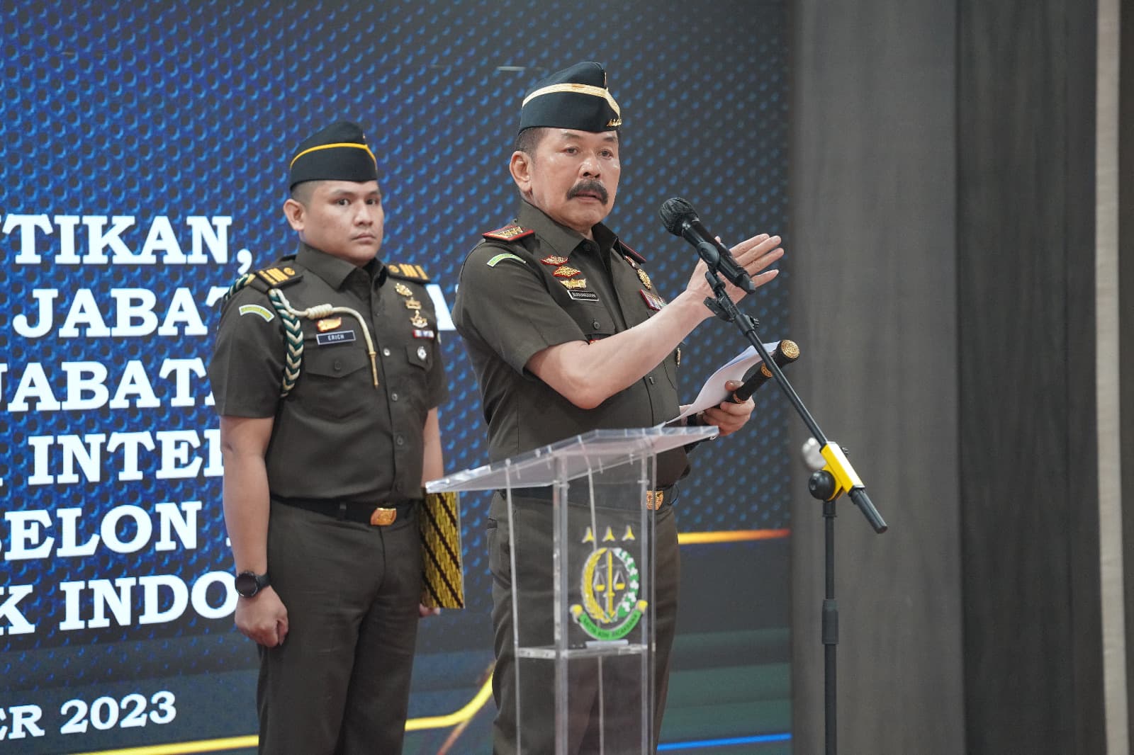 Jaksa Agung Ingatkan Insan Adhyaksa Jaga dan Pelihara Netralitas Pemilu 2024