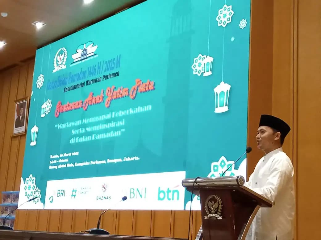 Ketua KWP Ariawan saat menyampaikan sambutan (Foto: MI/Jiani)