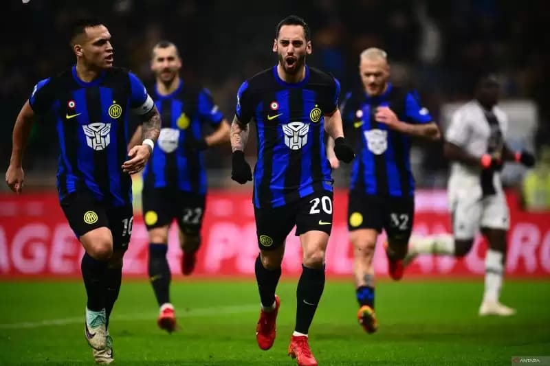 Inter Ambil Alih Posisi Puncak Klasemen Liga Italia Seusai Bantai Udinese 4-0