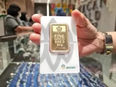 Harga Emas Antam Hari Ini Stabil di Rp2,86 Juta per Gram