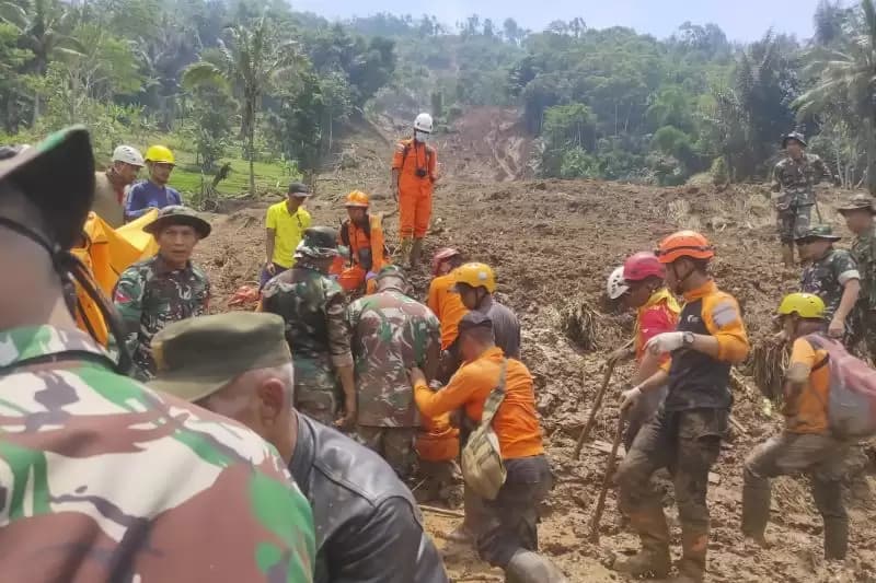 Tiga Jasad Korban Longsor Cipongkor Bandung Ditemukan